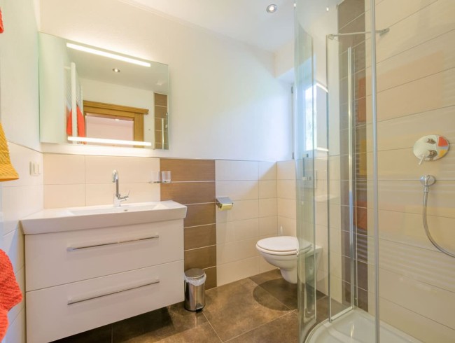 Badezimmer im Appartement Haus Gwehenberger in Kleinarl