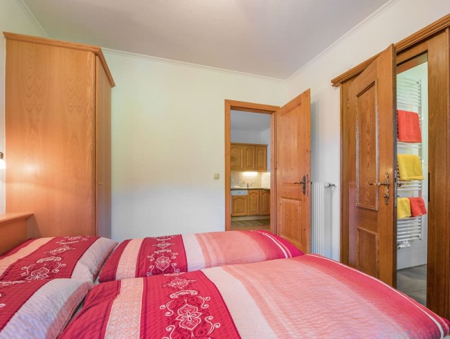 Schlafzimmer im Appartement 10