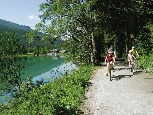 Familienradeln am Jägersee