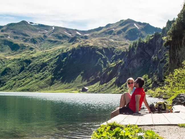 Rast am Tappenkarsee